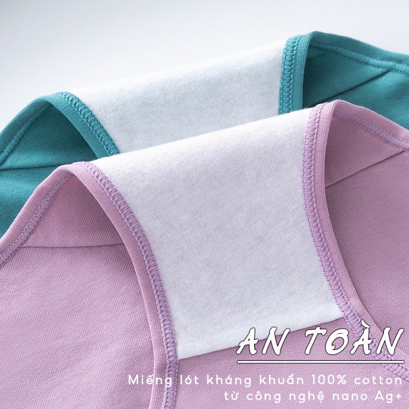 Quần lót nữ cotton lì International cạp su kháng khuẩn cao cấp QL8858