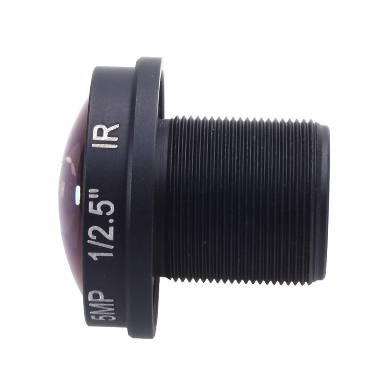 Ống kính máy ảnh Fisheye 5MP 1.8mm M12 * 0.5 Mount 1 / 2.5 f2.0 180 độ