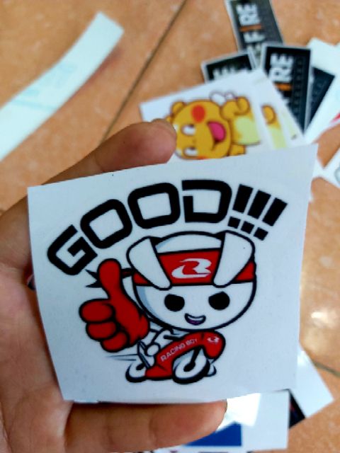 Combo 2 Tem Sticker Racing Boy Good Giá Rẻ 2k