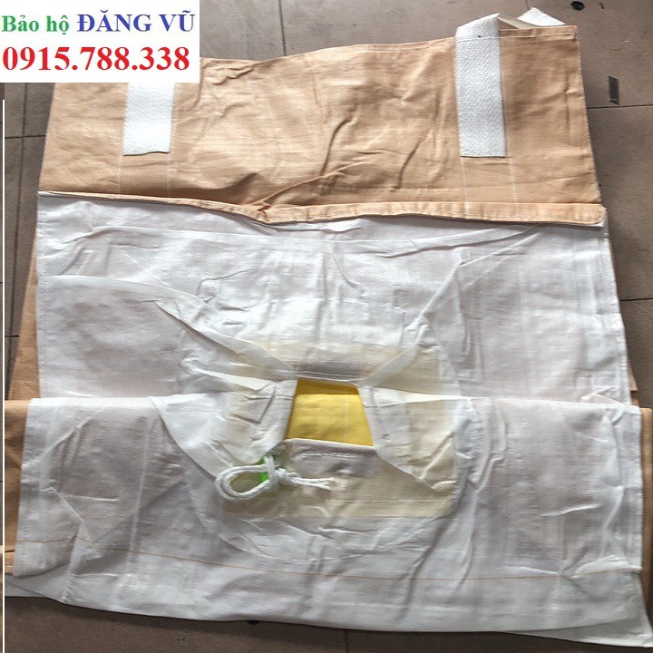 Bao tải cẩu jumbo xả đáy 1T