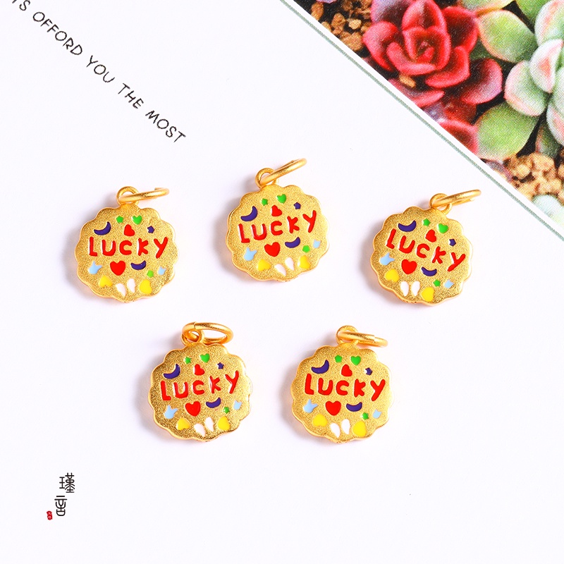 Mặt Dây Chuyền May Mắn Màu Sắc Đẹp Mắt