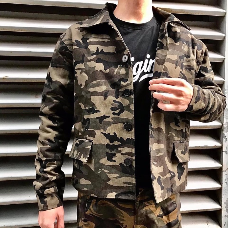 Áo khoác Hiphop Unisex nam nữ Cropped Jacket Localbrand