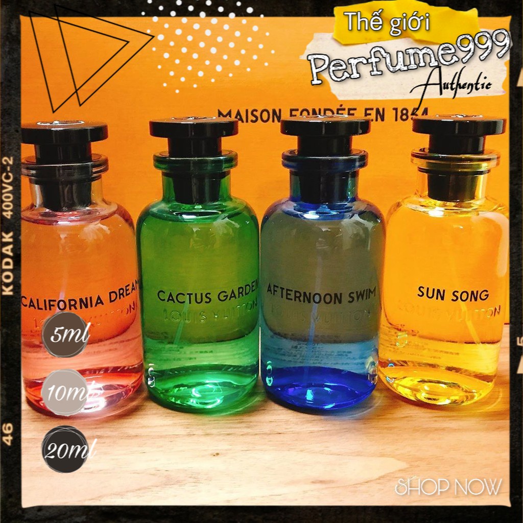 Nước hoa chính hãng LV Sun Song Test 5ml/10ml/20ml