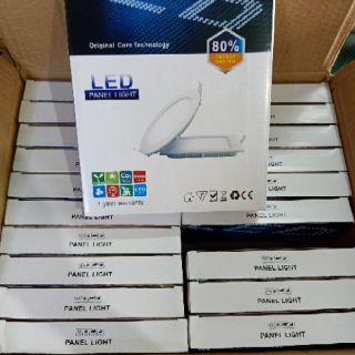Đèn Led Panel Âm Trần siêu mỏng 12w phi 150 Trắng Vàng Vàng Nắng 4000k