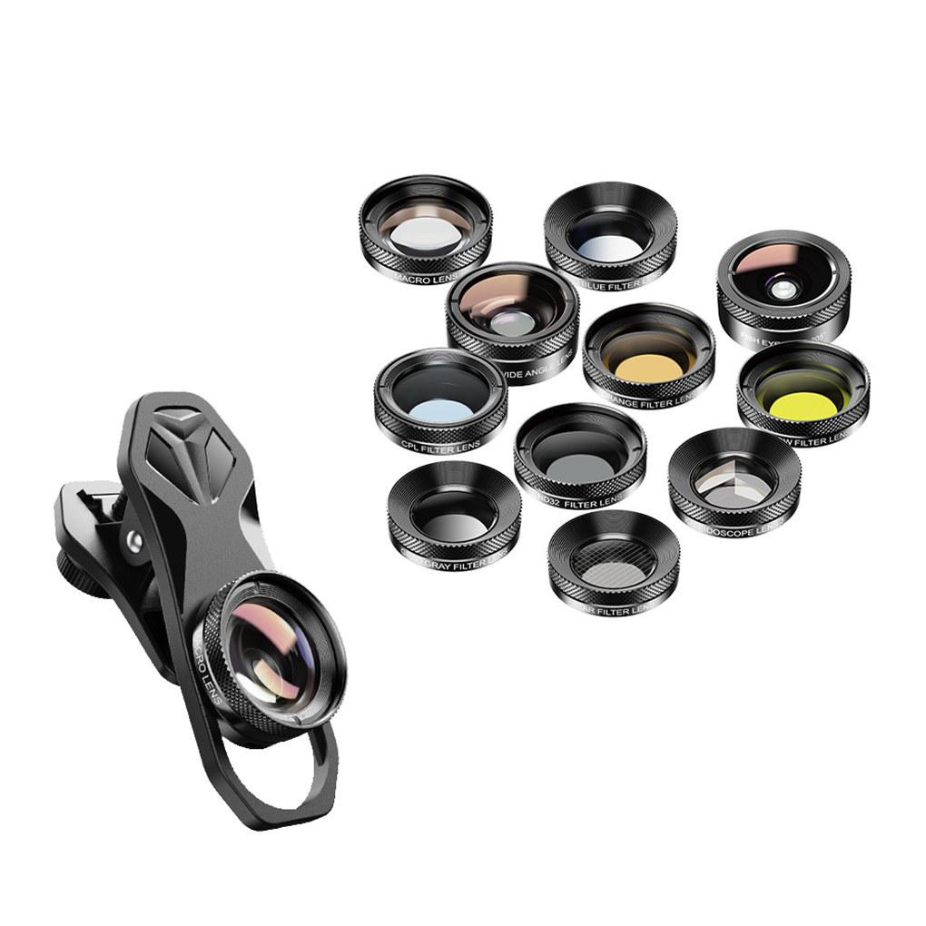 Bộ Lens Apexel 11 Trong 1 Cho Điện Thoại