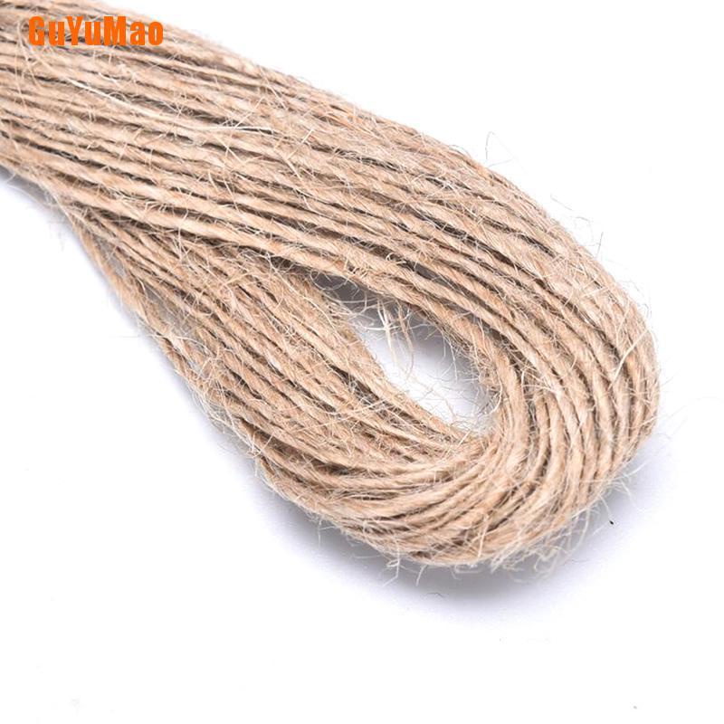Set 100 Thẻ Giấy Kraft In Chữ Thank You Kèm Cuộn Dây Đay Làm Đồ Thủ Công DIY