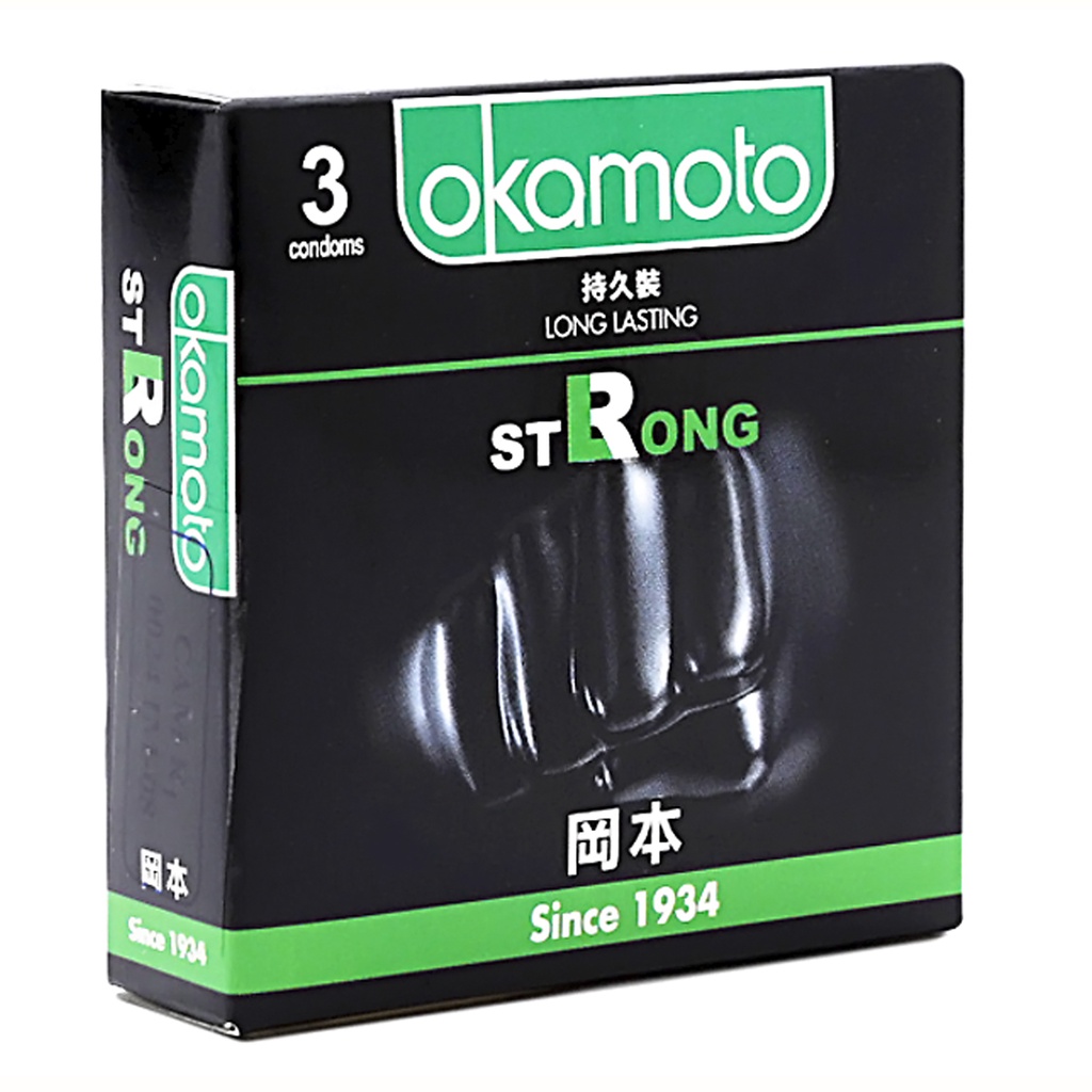 [Mã BMBAU50 giảm 7% đơn 99K] Bao Cao Su Okamoto Strong 3 cái matsukiyo