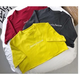 ... Áo thun croptop form rộng Siêu phâm