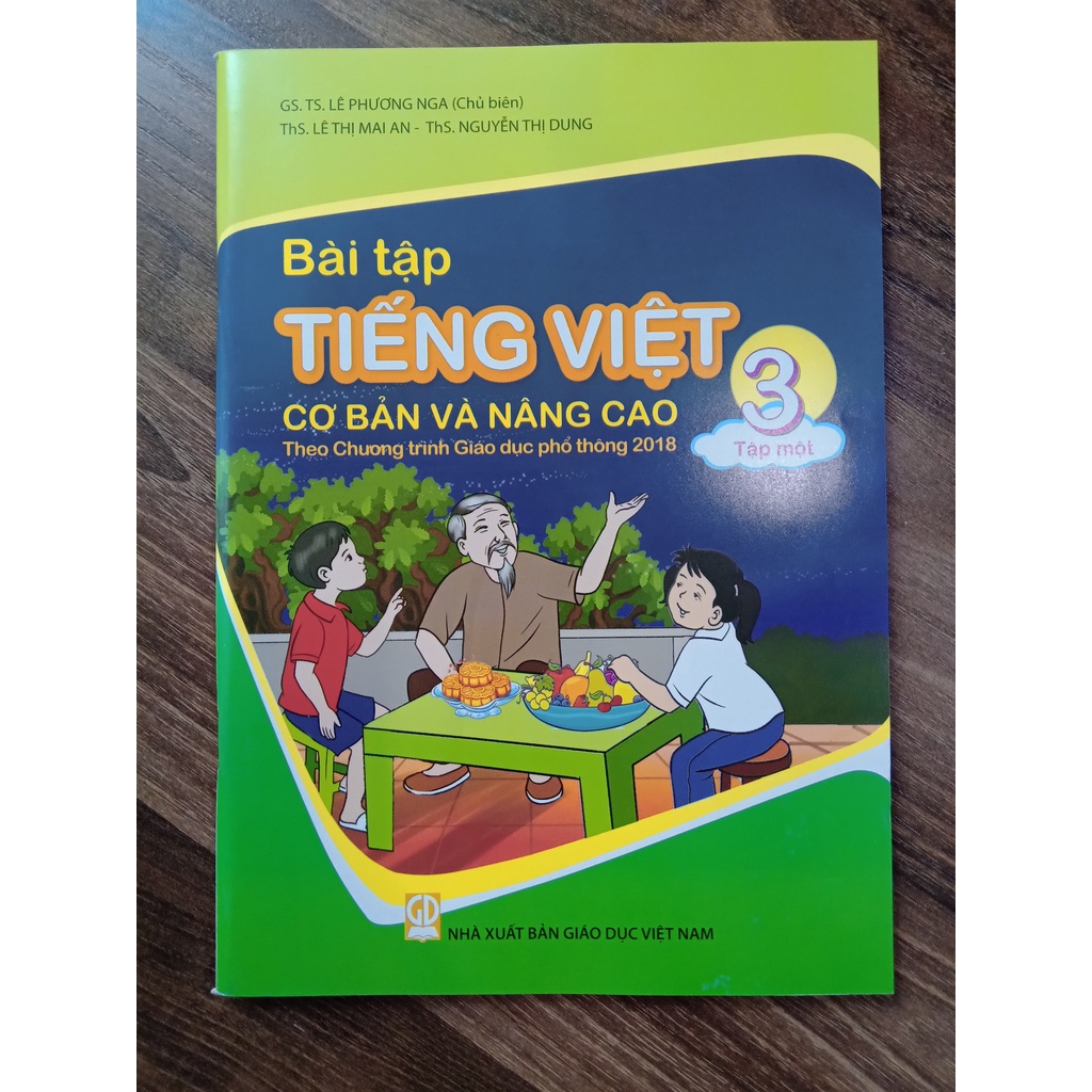 Sách - Bài tập Tiếng Việt cơ bản và nâng cao lớp 3 - tập 1 ( theo chương trình giáo dục phổ thông 2018 )