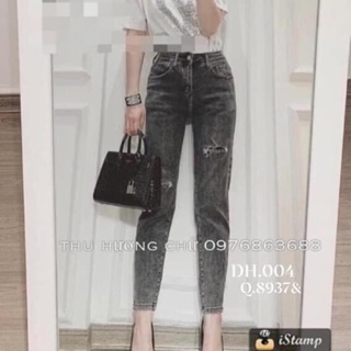 Quần baggy bò rách mã 004 -dh