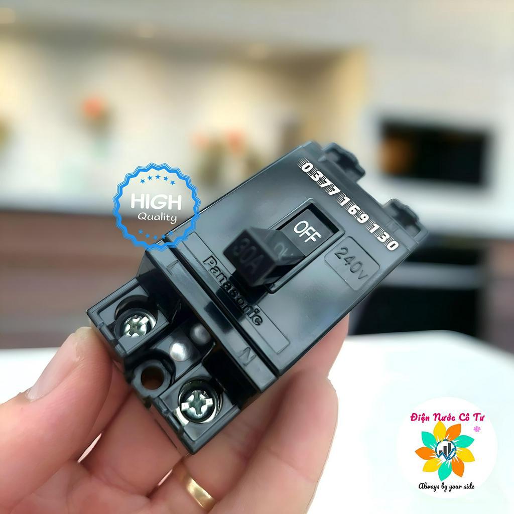 Aptomat ngắt điện CB cóc Panasonic bảo vệ quá tải dòng điện