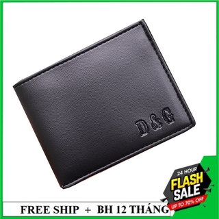 Ví nam da đẹp cao cấp thời trang - bóp da nam d&g