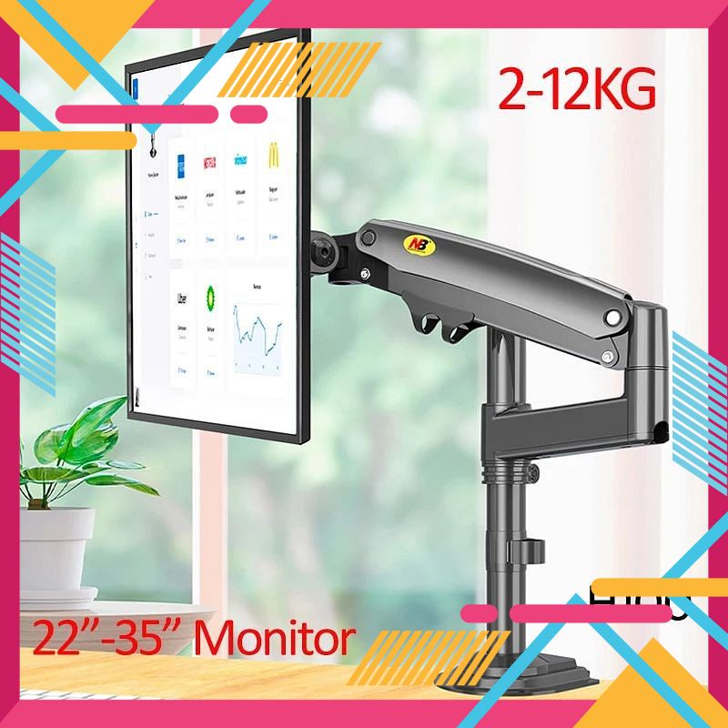 [5❤️][FREESHIP] GIÁ TREO LCD, TAY ARM MÀN HÌNH MÁY TÍNH NB-H100 (SIZE TỪ 22&quot; ĐẾN 35&quot;) XOAY 360 ĐỘ [HCM]