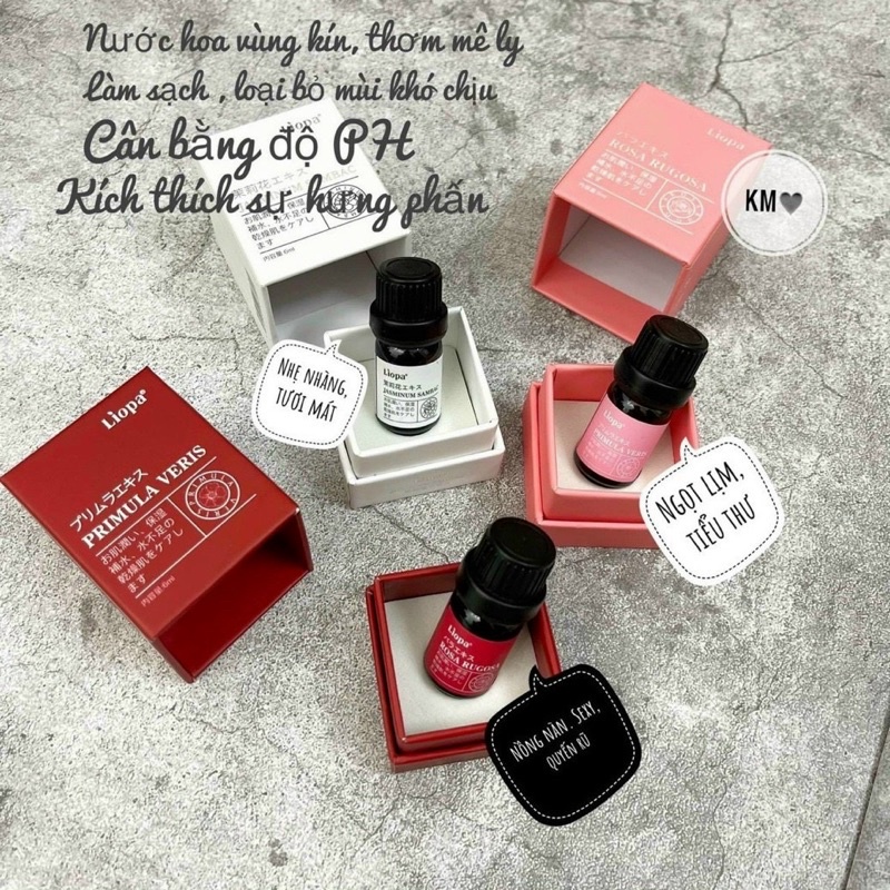 Siêu phẩm nước hoa vùng kín Liopa từ Nhật Bản