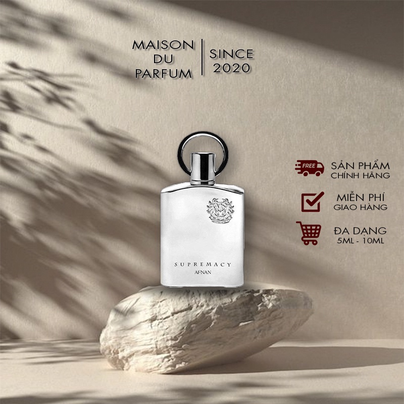 ⚜️Nước hoa nam Supremacy Silver - Maison Du Parfum