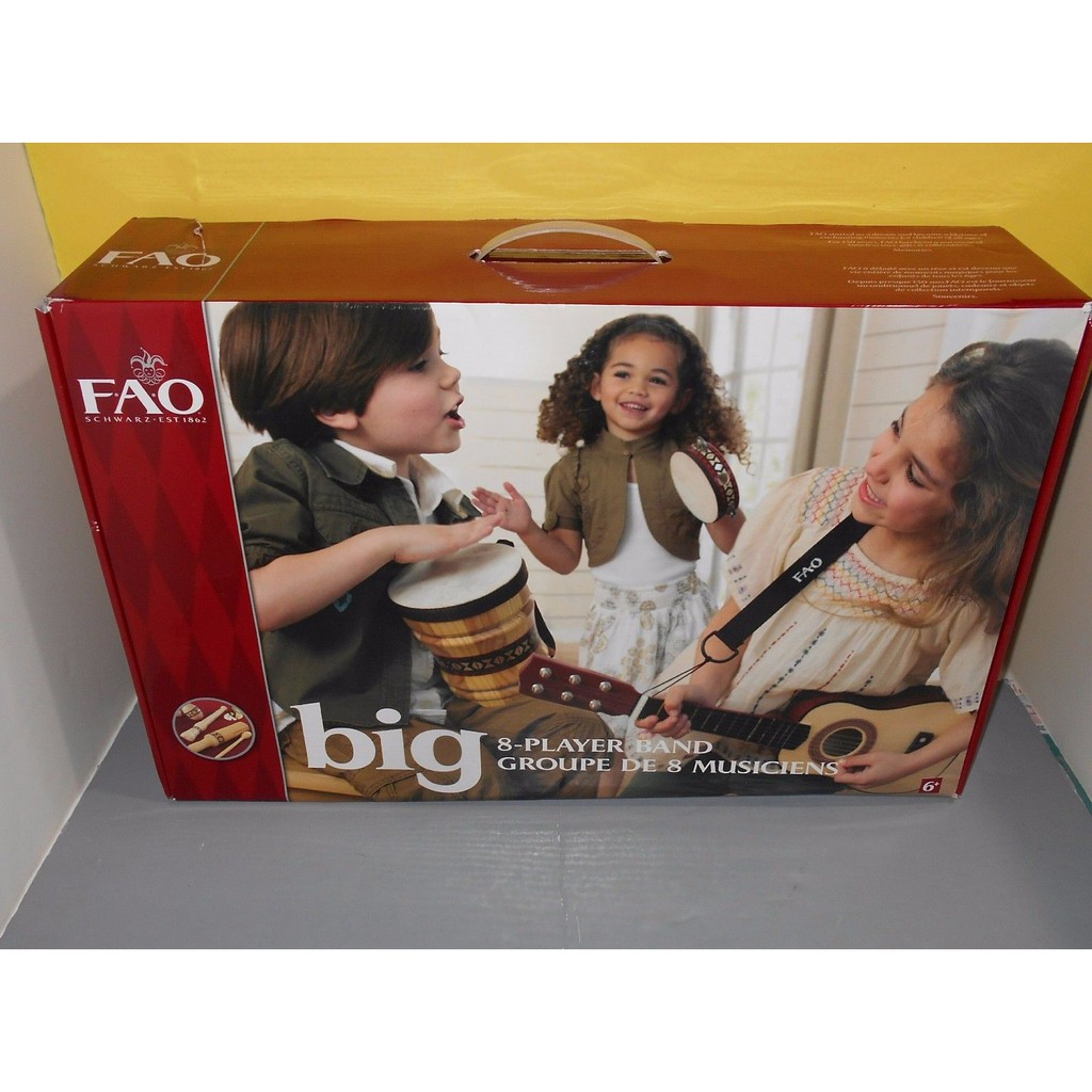 Bộ đồ chơi nhạc cụ 8 món FAO BIG