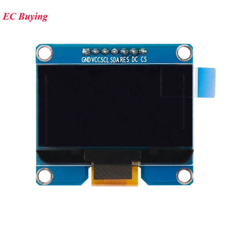 Mô Đun OLED 1.54 inch 1.54 inch Chuyên Dụng&quot; Mô Đun Màn Hình LCD 12864 128*64 SSD1309 SPI/IIC I2C Cho Arduino 4Pin 7Pin