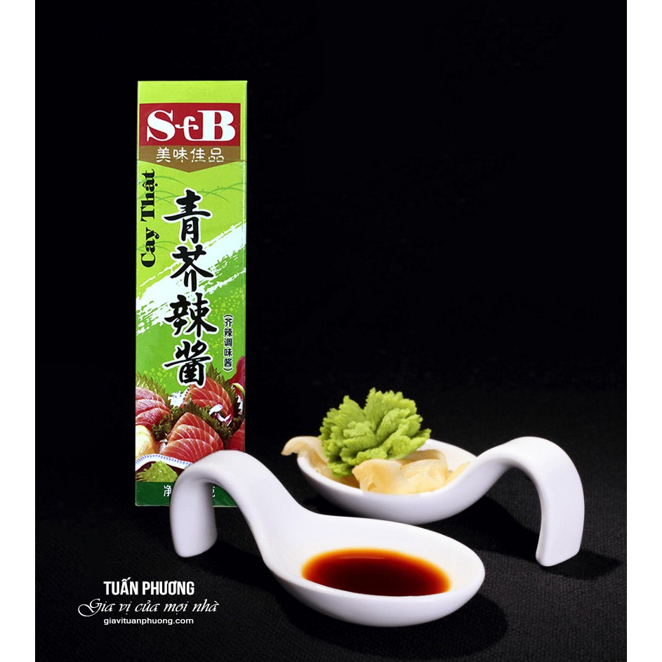 Mù Tạt Wasabi SB Xanh 43 Gam ( Tuýp )