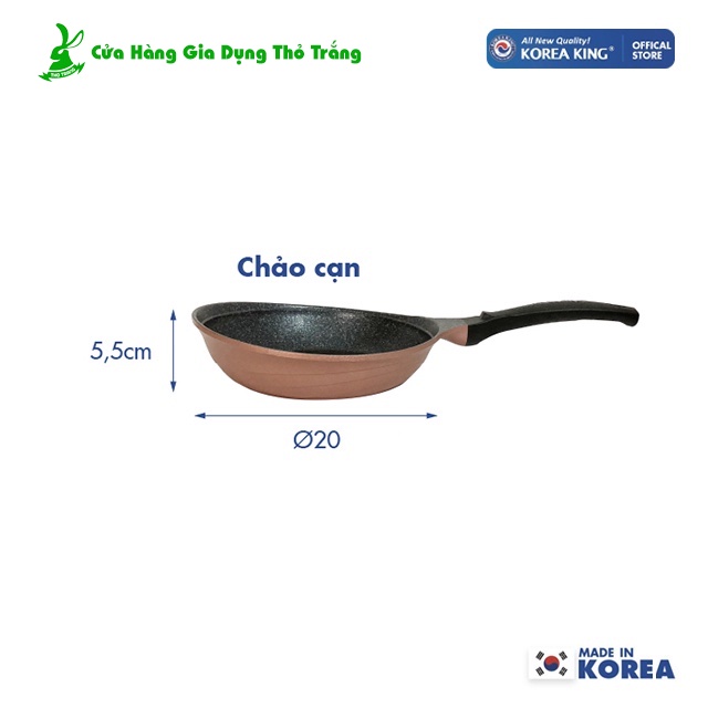 Chảo Chống Dính KoreaKing KFP - 20CI (20cm)