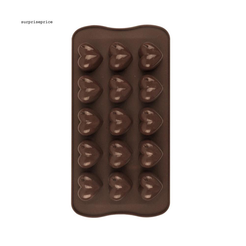 Khuôn silicone làm bánh hình trái tim xinh xắn