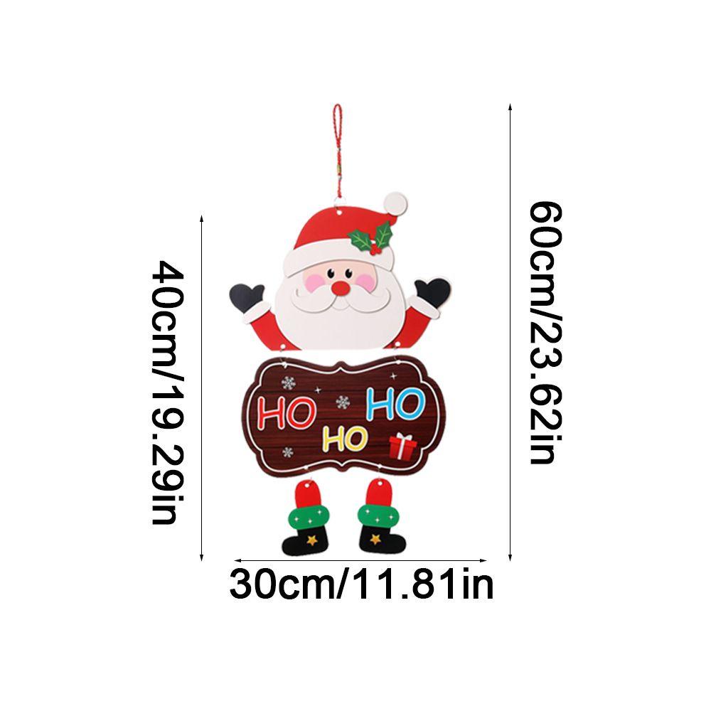 KUNHEV Ông Già Noel / Người Tuyết / Người Tuyết Bằng Giấy Treo Trang Trí Năm 2022