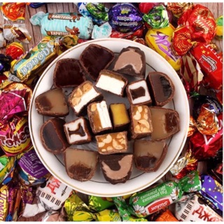Kẹo chocolate Nga mix 20 vị khác nhau