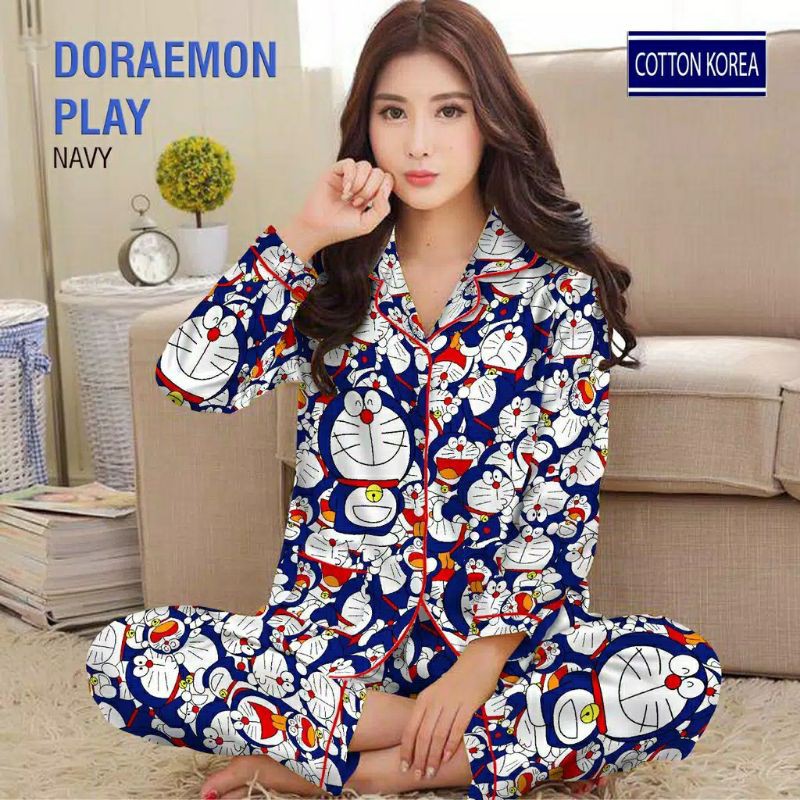 Đồ ngủ hình Doraemon xinh xắn