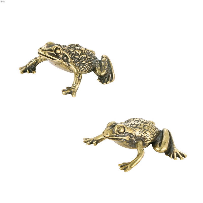 Yueying Tượng Ếch Toad Bằng Đồng Thau Mạ Vàng Đồng Thủ Công Mỹ Nghệ Trang Trí Nội Thất Nhà Sưu Tầm