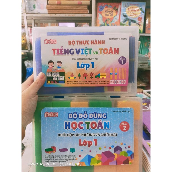 Bộ thực hành Tiếng Việt và Toán 1 chương trình mới (2 phần)