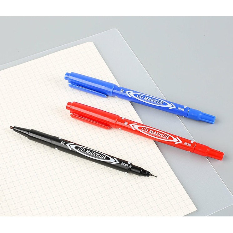 Bút Lông Dầu Kim Hai Đầu