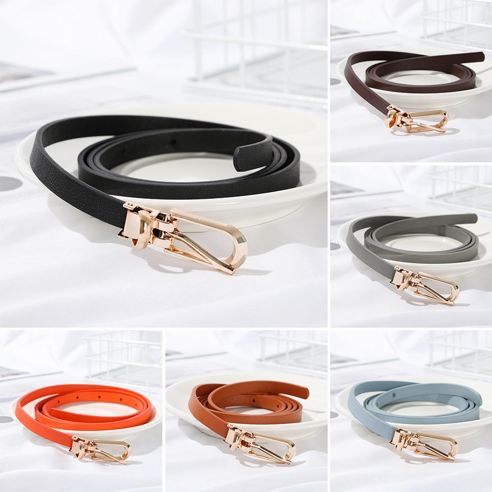 CLEVER Thắt Lưng Mỏng Phối Đầm Dây Duyên Dáng Thời Trang