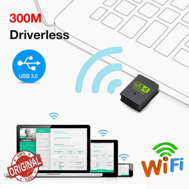 Usb Thu Sóng Wifi Không Dây 300mbps 300mbps