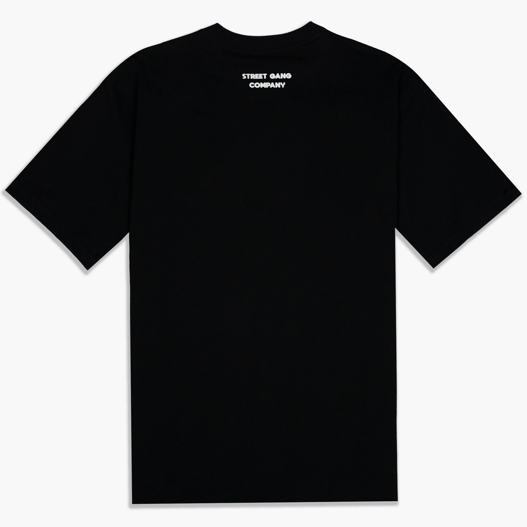 Áo thun Embossed Basic - Đen - Street Gang