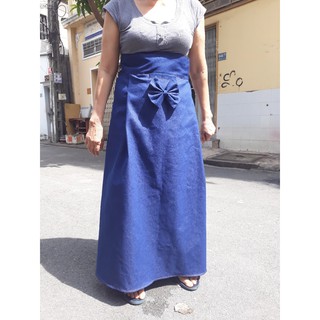 Váy chống nắng jean