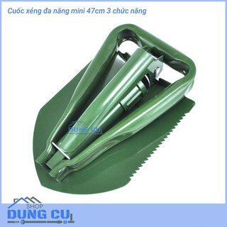 Cuốc xẻng đa năng mini 47cm 3 chức năng