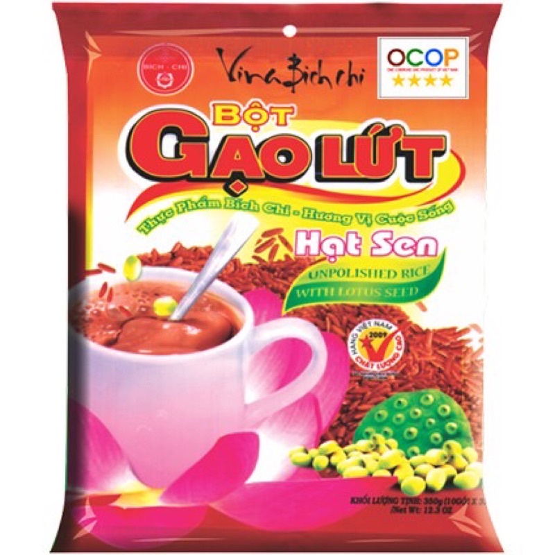 Bột Gạo Lứt Hạt Sen 350gr