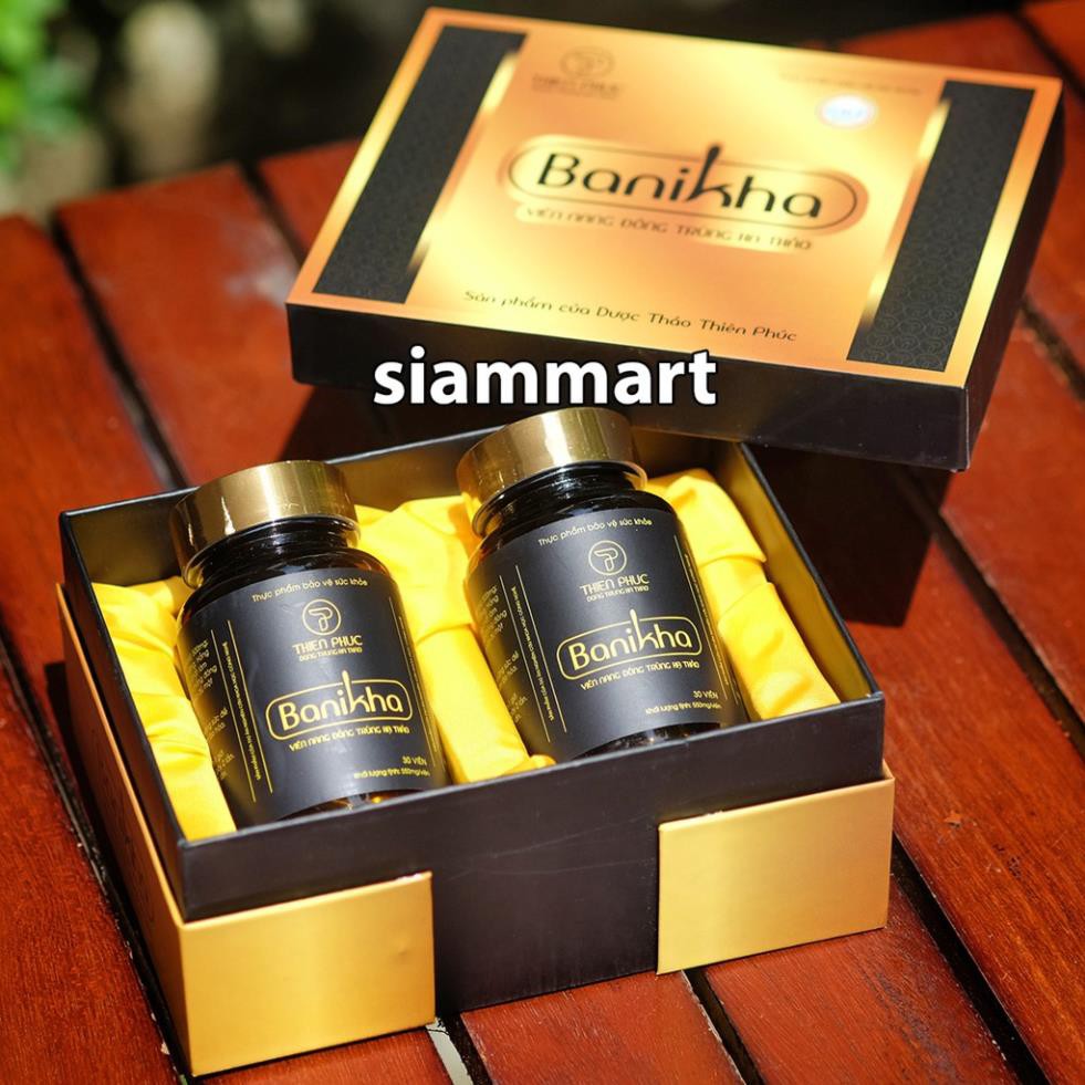 [Chính hãng] Viên Nang Đông Trùng Hạ Thảo Banikha Thiên Phúc hộp 2 lọ 60 viên | BigBuy360 - bigbuy360.vn