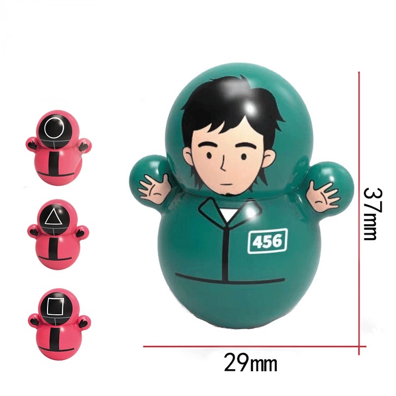 SEA SUN TOYS Đồ chơi lật đật phong cách trò chơi con mực vui nhộn cho bé