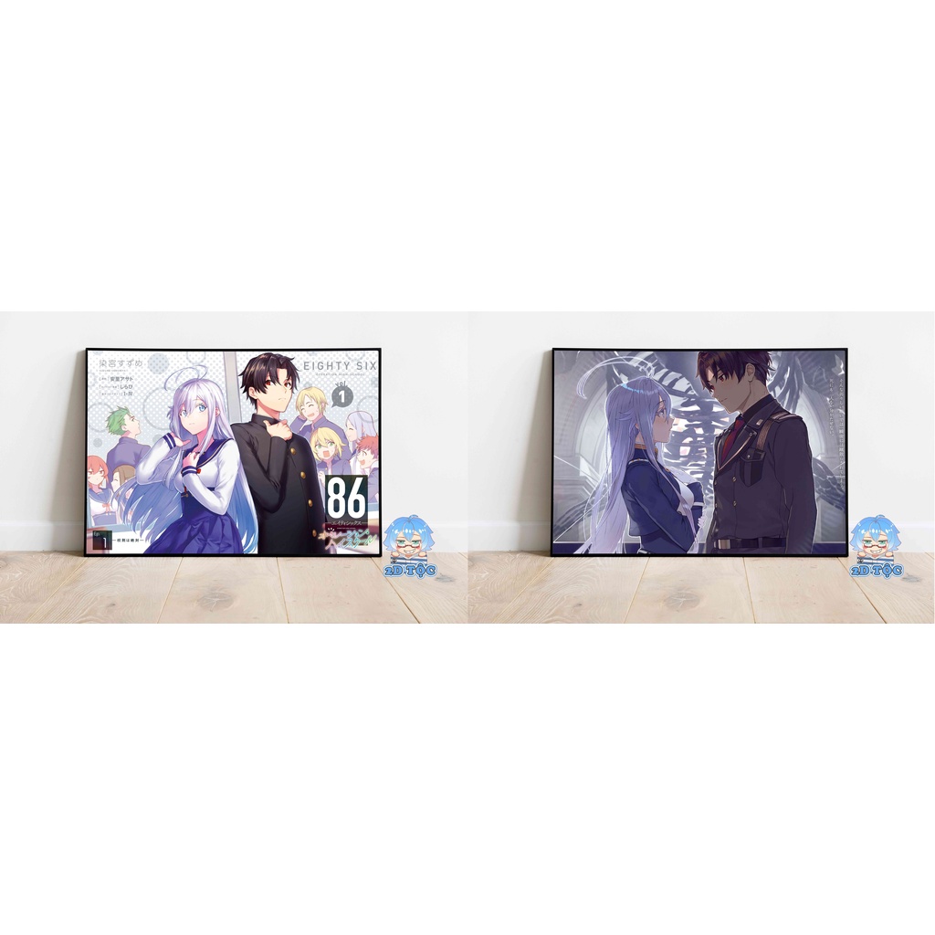 TRANH POSTER A3 DÁN TƯỜNG ANIME MANGA 86 EIGHTY SIX (15) - 2D TỘC SHOP