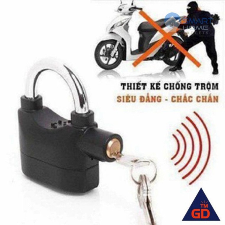 Khóa Chống Trộm Xe Máy Ổ Khoá Nhà Báo Động Tự Kêu To Khi Bị Tác Động Lực