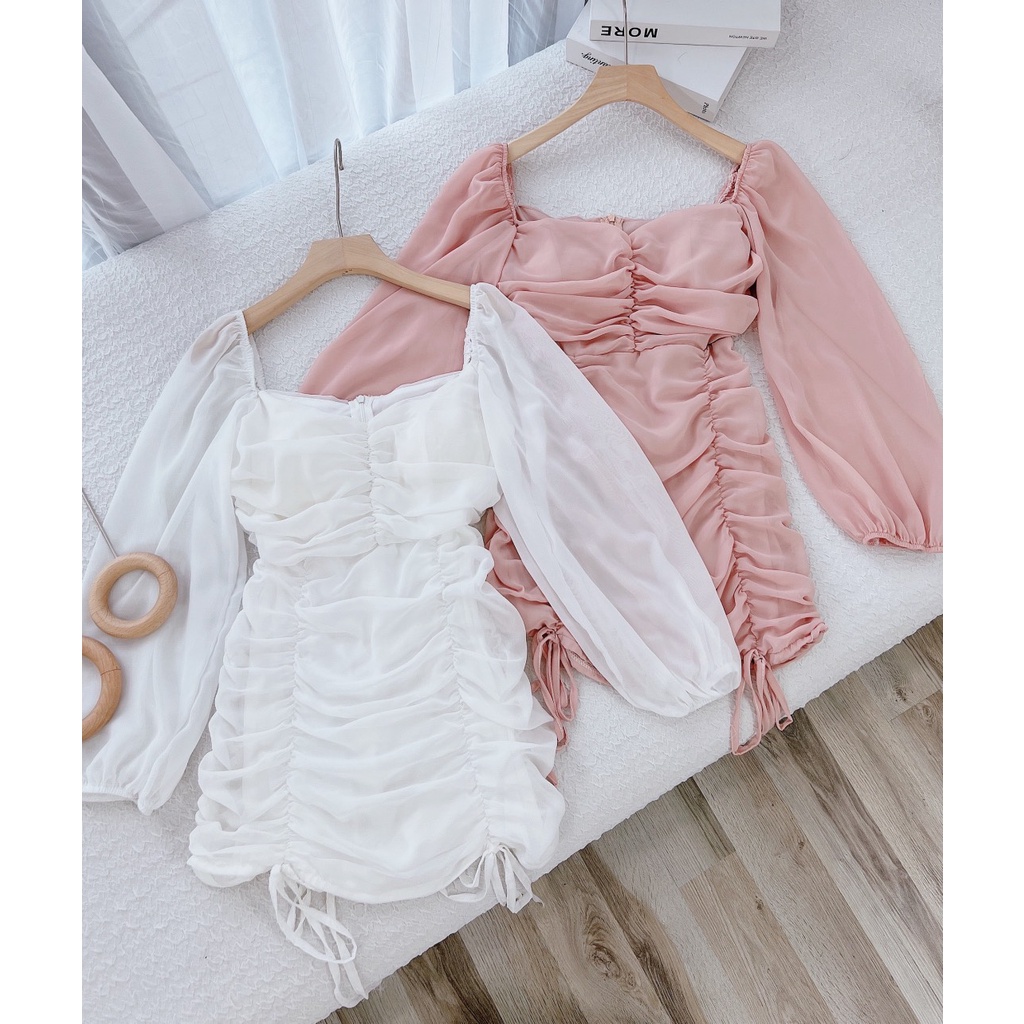 ĐẦM NHÚN TAY PHỒNG CỰC XINH