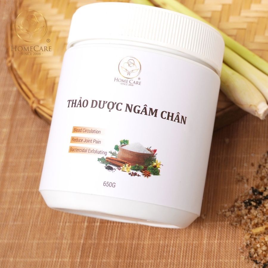 Muối thảo dược ngâm chân cho mẹ bầu Home Care 650g