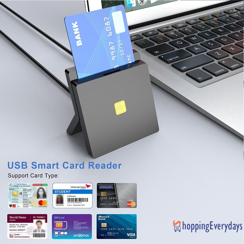 Đầu Đọc Thẻ Sim Thông Minh Cổng Usb 2.0