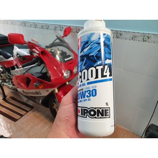 (Siêu Sale) Nhớt iPone Scoot 4 Synthetic 10W30 (Pháp), Có thay nhớt