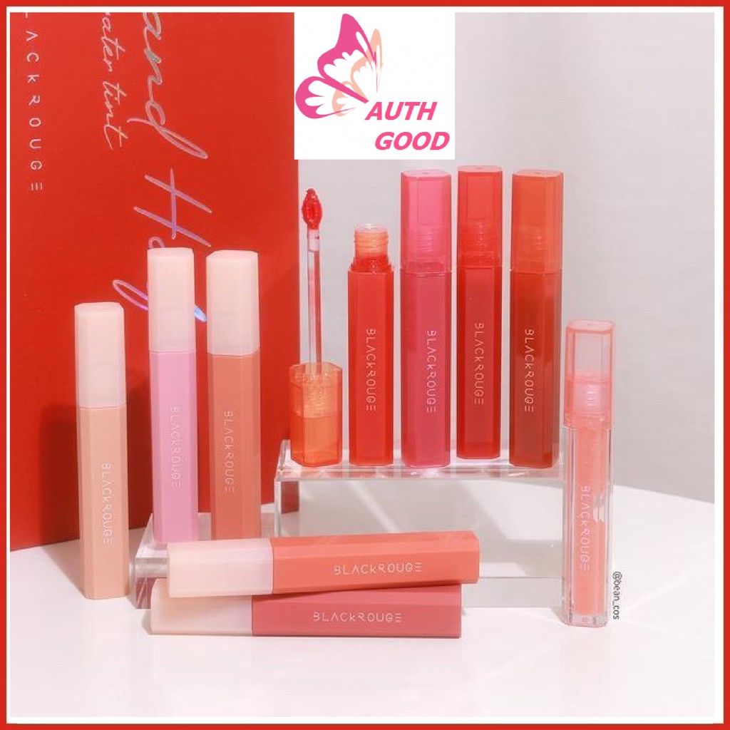 SON KEM ❤️FREESHIP❤️ SON KEM BLACK ROUGE N HALF WATER VELVET