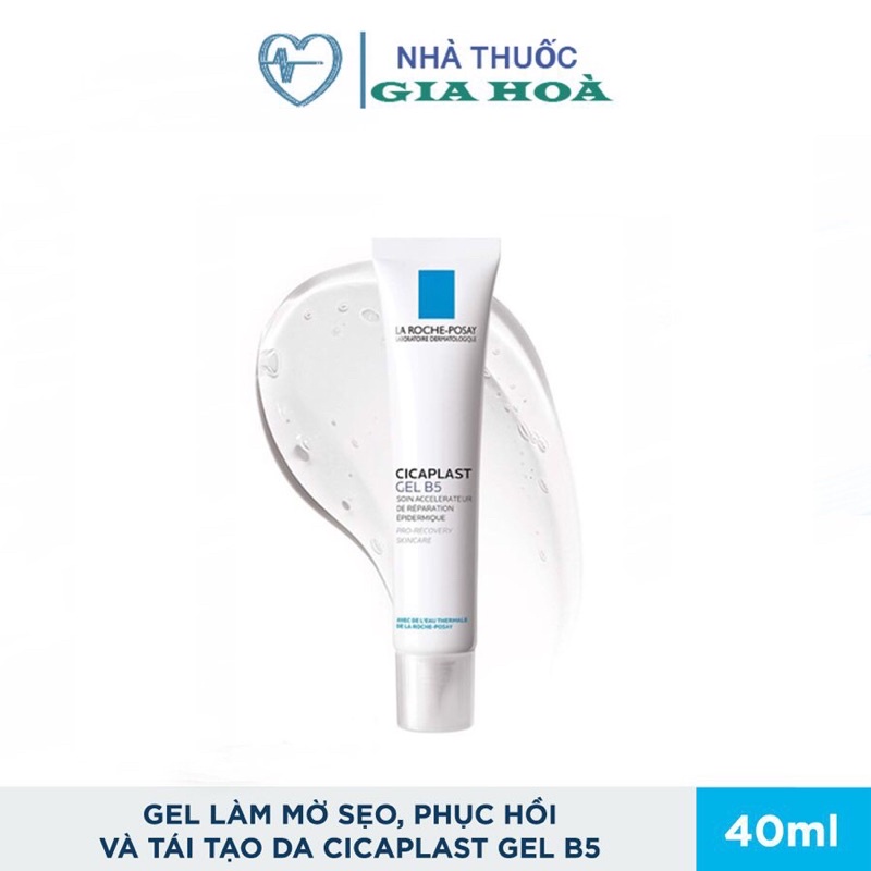 Kem dưỡng dạng gel mờ sẹo, dịu kích ứng, phục hồi tái tạo da La Roche-Posay Cicaplast Gel B5 (40ml) (CHÍNH HÃNG)