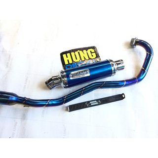 Pô ahm xanh full cổ titan exciter 150