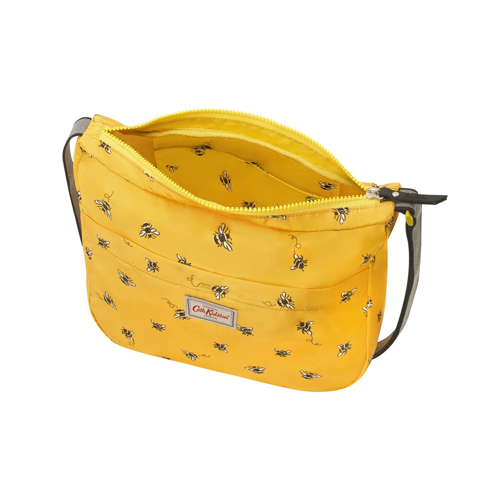 Cath Kidston - Túi đeo chéo Foldaway Cross Body Bee - 984171 - Deep Yellow