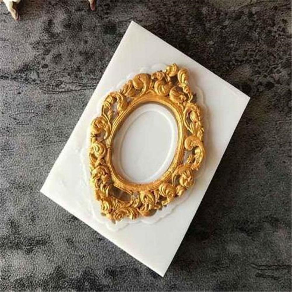Khuôn Làm Bánh / Xà Phòng / Sô Cô La Hình Khung Ảnh Cổ Điển DIY
