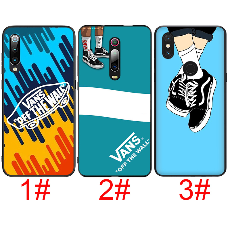 B180 Vans black Xiaomi Mi 8 9 10 A1 A2 A3 Lite Pro F1 5X 6X Note 10 Soft Phone Case